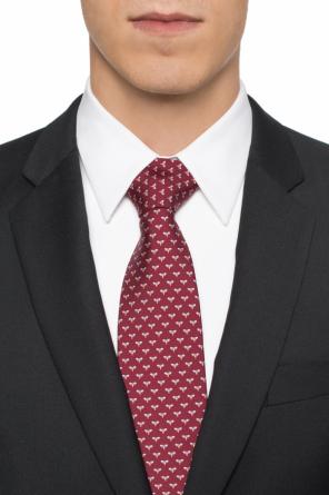 Patterned silk tie, zdjęcie 2 Patterned silk tie od Salvatore Ferragamo